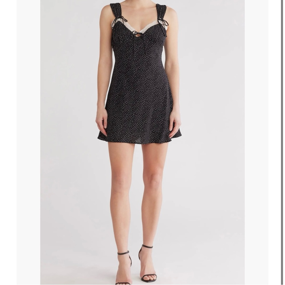 LUSH Mesh Detail Minidress